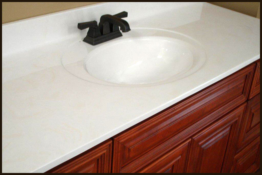 flat countertop edges