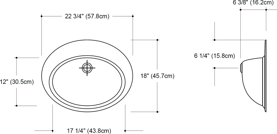best recessed oval bowl styles