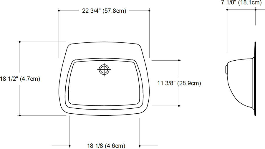 best recessed rectangle bowl styles