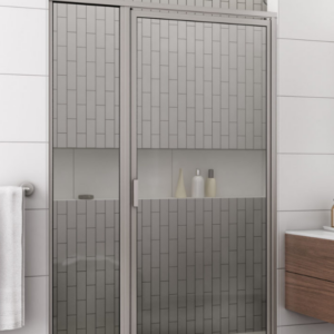 custom shower doors framed door