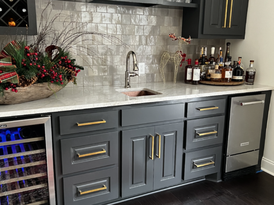 countertops with cabinets