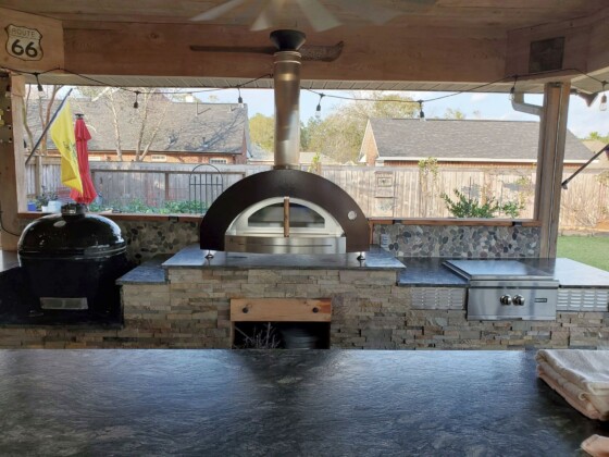 outdoor kitchen countertops